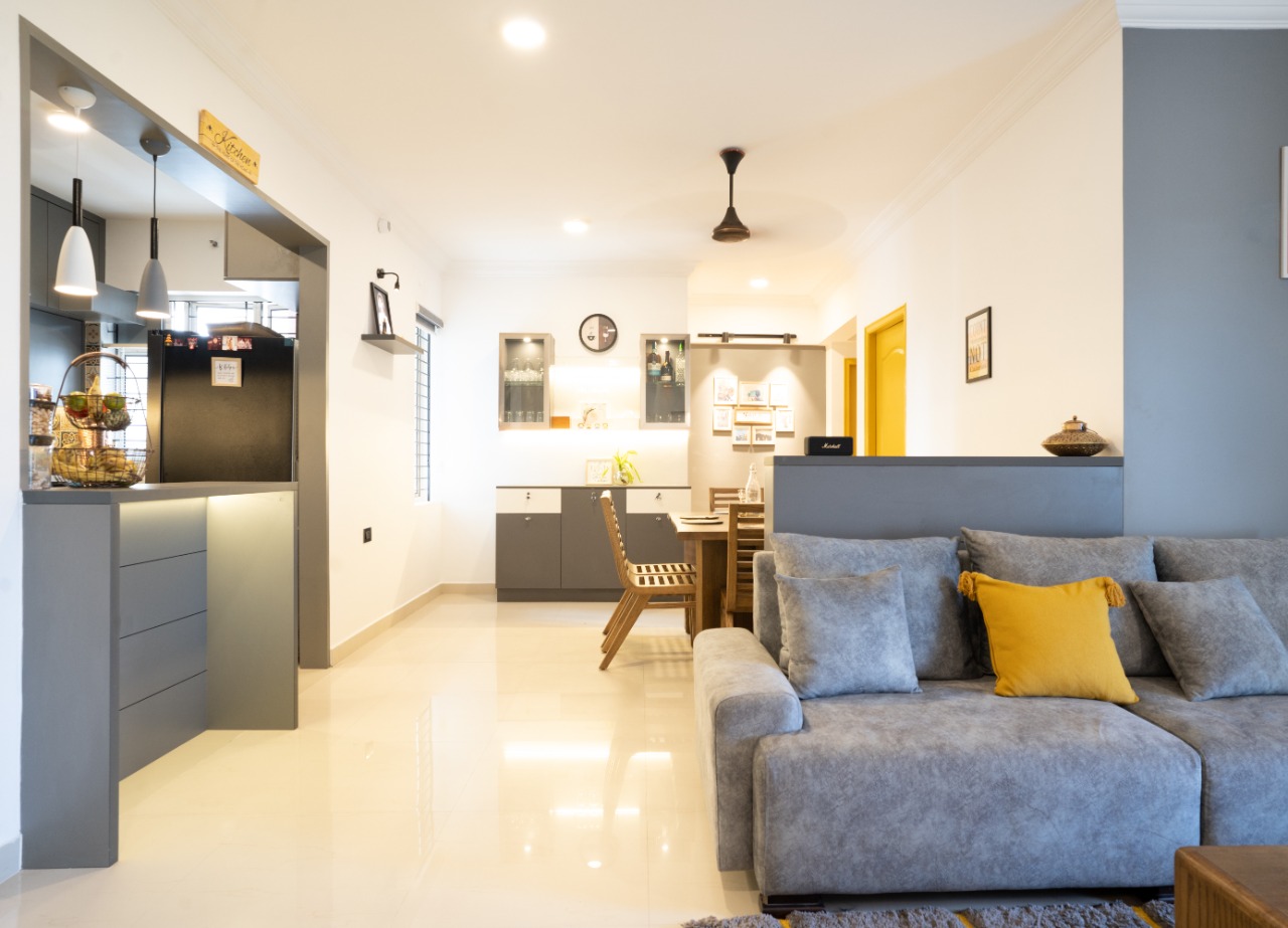 Living Room Designing Kerala
